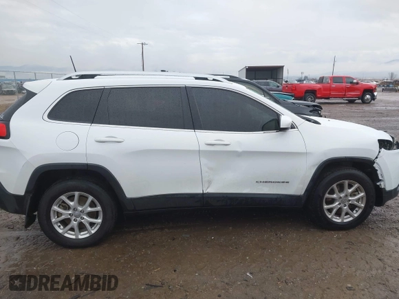 2018 Jeep Cherokee Latitude Tech Connect with VIN 1C4PJMCB1JD509136, listed as a IAAI auction lot 40873652 with 95,241 mi miles and . Bid and sale history available at DreamBid. Image 13.