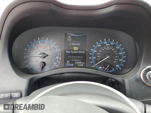 2020 Infiniti Q50 Red Sport 400 with VIN JN1FV7AR7LM660876, listed as a Copart auction lot 60872975 with 62,668 mi miles and Salvage title. Bid and sale history available at DreamBid. Image 9.