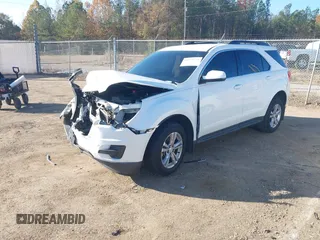2013 Chevrolet Equinox LT z VIN 1GNALDEK7DZ102692, wystawiony jako IAAI lot #40973774 z przebiegiem 139 288 mil mil oraz . Historia ofert i sprzedaży dostępna na DreamBid. Obrazek 2.