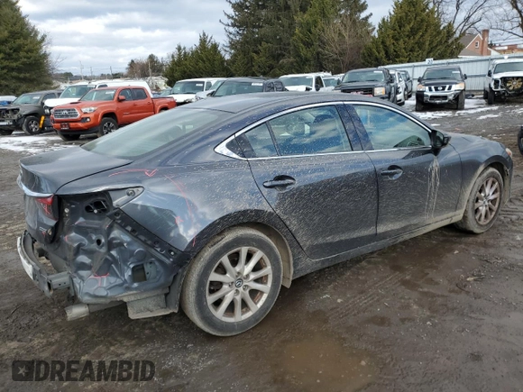 2016 Mazda Mazda6 i Sport with VIN JM1GJ1U57G1426120, listed as a Copart auction lot 41834775 with 106,573 mi miles and Salvage Title. Bid and sale history available at carsss.com. Image 3.