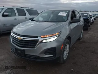 2023 Chevrolet Equinox LS z VIN 3GNAXSEG4PL206539, wystawiony jako IAAI lot #41314044 z przebiegiem 13 658 mil mil oraz . Historia ofert i sprzedaży dostępna na DreamBid. Obrazek 2.