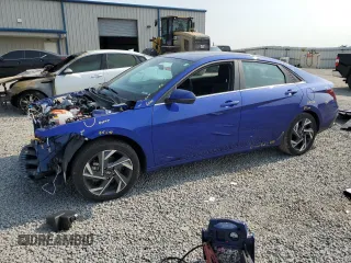 2024 Hyundai Elantra Limited с VIN KMHLN4DJ8RU107274, выставлен на аукционе Copart как лот 60540365 с пробегом 19 235 миль миль и Списание • Salvage title. История ставок и продаж доступна на DreamBid. Изображение 1.
