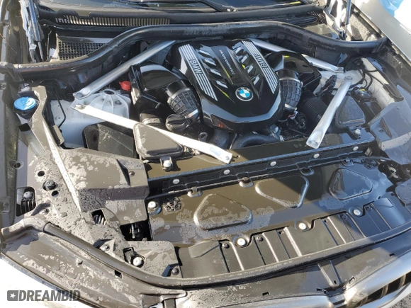 2022 BMW X6 M50i with VIN 5UXCY8C07N9K86690, listed as a Copart auction lot 74115254 with 0 mi miles and Salvage Title. Bid and sale history available at carsss.com. Image 12.