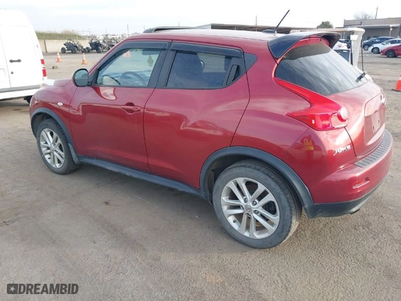 2013 Nissan Juke S with VIN JN8AF5MV8DT224289, listed as a IAAI auction lot 41412582 with 1 mi miles. Bid and sale history available at carsss.com. Image 3.
