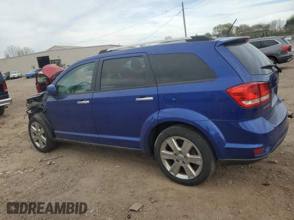 2012 Dodge Journey Crew with VIN 3C4PDCDG1CT399343, listed as a Copart auction lot 53610425 with 47,681 mi miles and Salvage title. Bid and sale history available at DreamBid. Image 2.