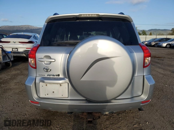 2007 Toyota RAV4 Limited with VIN JTMZK31V275005694, listed as a Copart auction lot 45049385 with 230,789 mi miles and Salvage Title. Bid and sale history available at carsss.com. Image 6.
