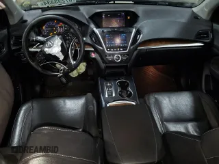 2019 Acura MDX Technology with VIN 5J8YD4H54KL034427, listed as a Copart auction lot 87233334 with 81,896 mi miles and Salvage title. Bid and sale history available at DreamBid. Image 8.
