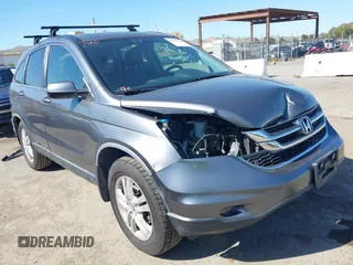 2010 Honda CR-V EX-L with VIN JHLRE3H76AC002706, listed as a IAAI auction lot 42126760 with 170,971 mi miles and . Bid and sale history available at carsss.com. Image 1.