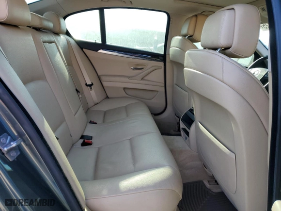 2012 BMW 5 Series 528i with VIN WBAXG5C55CDX04994, listed as a Copart auction lot 50713425 with 88,115 mi miles and Salvage Title. Bid and sale history available at carsss.com. Image 10.