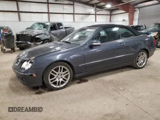 2009 Mercedes-Benz CLK-Class 3.5L with VIN WDBTK56FX9T105123, listed as a Copart auction lot 47791205 with 147,901 mi miles and Clean Title. Bid and sale history available at carsss.com. Image 1.