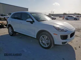 2017 Porsche Cayenne Turbo S E-Hybrid with VIN WP1AA2A28HKA87576, listed as a Copart auction lot 61856885 with 46,509 mi miles and Salvage title. Bid and sale history available at DreamBid. Image 4.