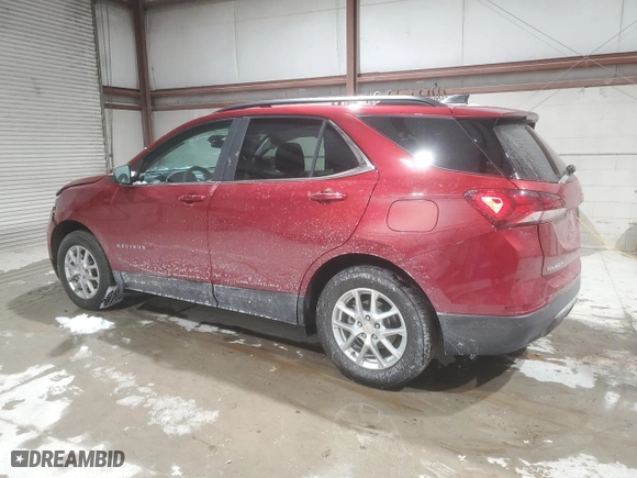 2023 Chevrolet Equinox LT with VIN 3GNAXUEG2PS203821, listed as a Copart auction lot 41343265 with 20,794 mi miles and Non Repairable. Bid and sale history available at carsss.com. Image 2.