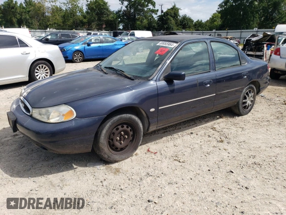 1999 Ford Contour z VIN 1FAFP6532XK160087, wystawiony jako Copart lot #69955964 z przebiegiem 45 267 mil mil oraz Tytuł czysty. Historia ofert i sprzedaży dostępna na DreamBid. Obrazek 1.