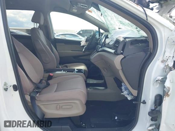 2022 Honda Odyssey EX with VIN 5FNRL6H56NB053487, listed as a IAAI auction lot 42237976 with Not provided miles and . Bid and sale history available at DreamBid. Image 5.