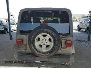 2003 Jeep Wrangler Sahara with VIN 1J4FA59S83P303347, listed as a Copart auction lot 51811755 with 145,640 mi miles and Clean title. Bid and sale history available at DreamBid. Image 6.