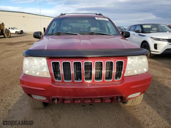 2003 Jeep Grand Cherokee Limited with VIN 1J4GW58N23C616404, listed as a Copart auction lot 80310244 with 277,710 mi miles and Clean Title. Bid and sale history available at carsss.com. Image 5.