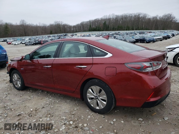 2018 Hyundai Sonata Hybrid SE with VIN KMHE24L30JA079805, listed as a Copart auction lot 51256624 with 80,539 mi miles and Salvage Title. Bid and sale history available at carsss.com. Image 2.