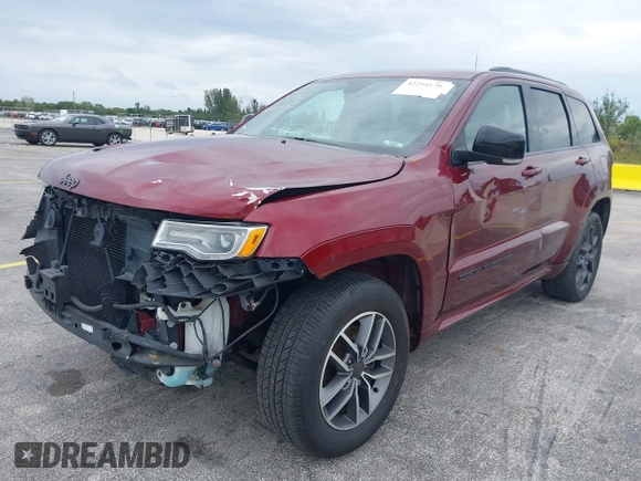 2019 Jeep Grand Cherokee Limited with VIN 1C4RJFBG7KC828467, listed as a IAAI auction lot 42254170 with 37,917 mi miles and . Bid and sale history available at DreamBid. Image 17.