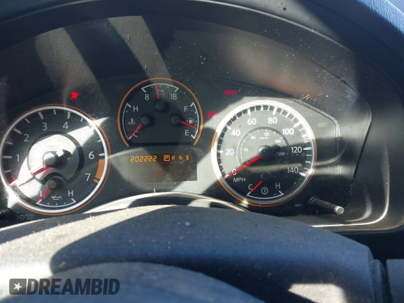 2011 Nissan Armada SV with VIN 5N1BA0ND1BN606068, listed as a IAAI auction lot 41222790 with 202,222 mi miles and . Bid and sale history available at DreamBid. Image 7.