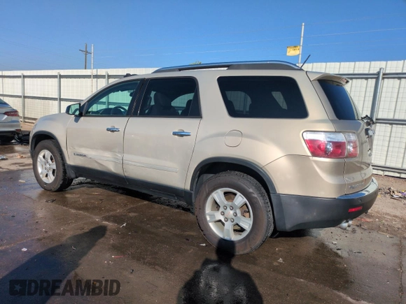 2007 GMC Acadia SLE with VIN 1GKEV13717J171239, listed as a Copart auction lot 53908895 with 186,211 mi miles and Salvage Title. Bid and sale history available at carsss.com. Image 2.