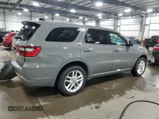 2023 Dodge Durango GT Plus with VIN 1C4RDJDG9PC687805, listed as a Copart auction lot 52167565 with 41,177 mi miles and Salvage Title. Bid and sale history available at carsss.com. Image 3.