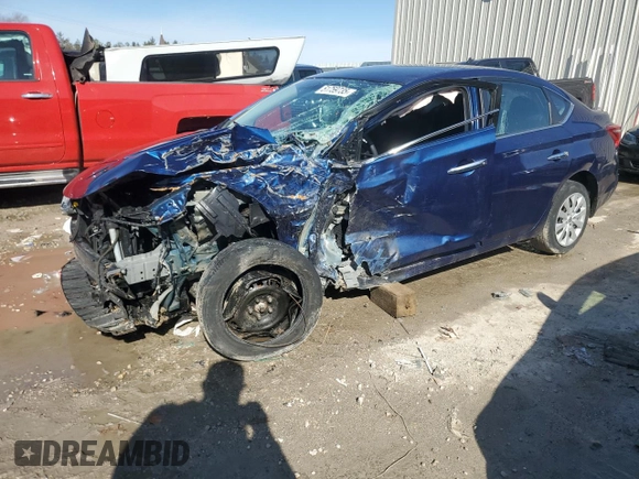 2018 Nissan Sentra S with VIN 3N1AB7AP1JY322580, listed as a Copart auction lot 51759735 with 37,812 mi miles and Non Repairable. Bid and sale history available at carsss.com. Image 1.