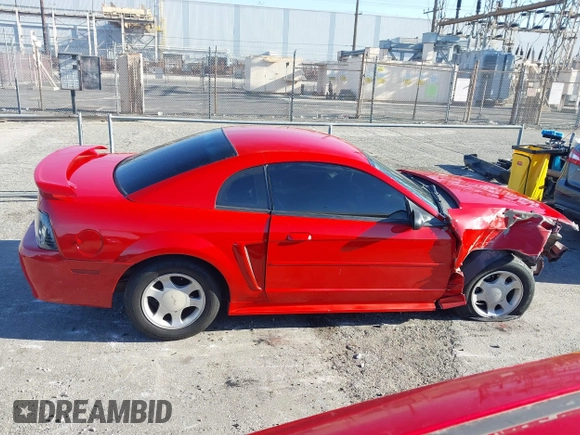 2001 Ford Mustang Standard z VIN 1FAFP40441F122154, wystawiony jako IAAI lot #41866131 z przebiegiem 214 865 mil mil oraz . Historia ofert i sprzedaży dostępna na DreamBid. Obrazek 14.