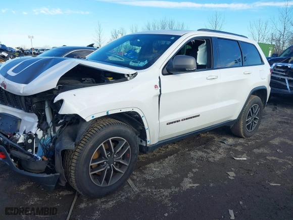 2019 Jeep Grand Cherokee Trailhawk with VIN 1C4RJFLG7KC697555, listed as a IAAI auction lot 41208149 with 78,599 mi miles. Bid and sale history available at carsss.com. Image 21.