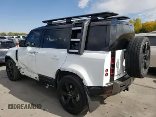 2022 Land Rover Defender z VIN SALE3ERU5N2105752, wystawiony jako Copart lot #75066184 z przebiegiem 20 450 mil mil oraz Szkoda całkowita • Salvage title. Historia ofert i sprzedaży dostępna na DreamBid. Obrazek 2.