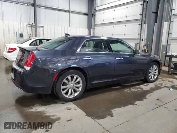 2017 Chrysler 300 with VIN 2C3CCAKG7HH580265, listed as a Copart auction lot 50026145 with 125,882 mi miles and Salvage Title. Bid and sale history available at carsss.com. Image 3.