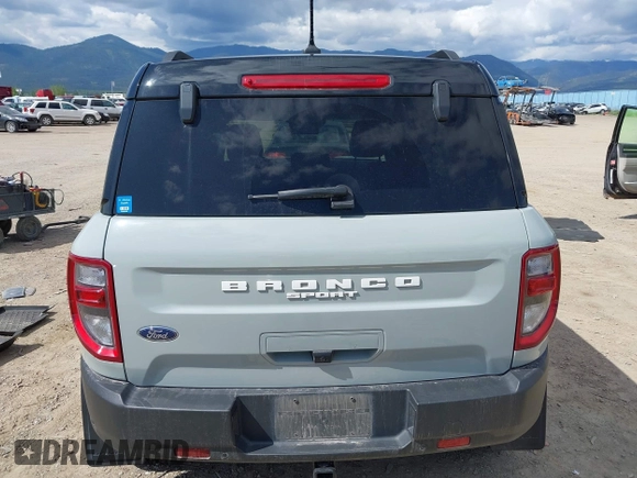 2021 Ford Bronco Sport Outer Banks with VIN 3FMCR9C66MRA28992, listed as a IAAI auction lot 42277740 with 57,704 mi miles and . Bid and sale history available at DreamBid. Image 16.