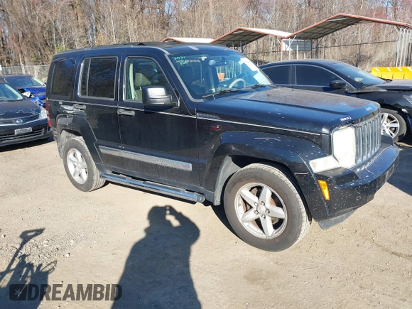 2008 Jeep Liberty Limited with VIN 1J8GN58K58W203695, listed as a IAAI auction lot 41894711 with 155,967 mi miles and . Bid and sale history available at carsss.com. Image 1.