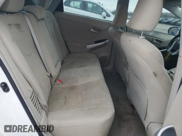 2011 Toyota Prius I with VIN JTDKN3DU6B0294970, listed as a Copart auction lot 51277255 with 399,412 mi miles and Salvage Title. Bid and sale history available at DreamBid. Image 10.