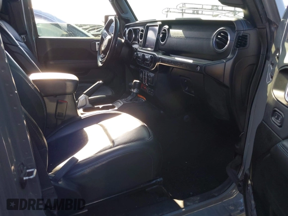 2022 Jeep Wrangler Unlimited Rubicon with VIN 1C4JJXR61NW160832, listed as a IAAI auction lot 39421092 with 32,347 mi miles and . Bid and sale history available at DreamBid. Image 5.