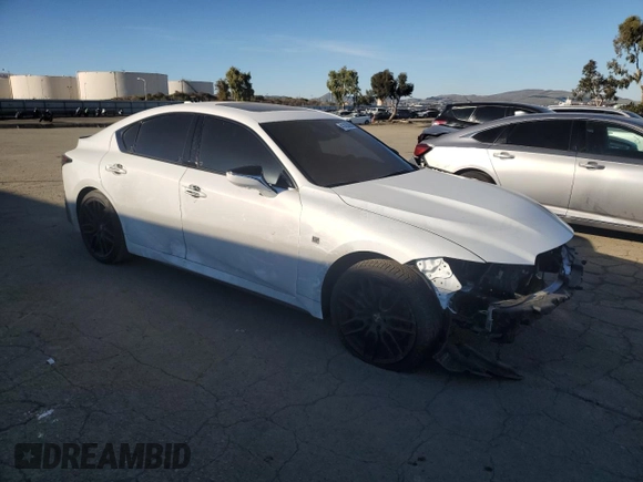 2023 Lexus IS with VIN JTHAP1D28P5003371, listed as a Copart auction lot 41433395 with 30,262 mi miles and Salvage Title. Bid and sale history available at carsss.com. Image 4.