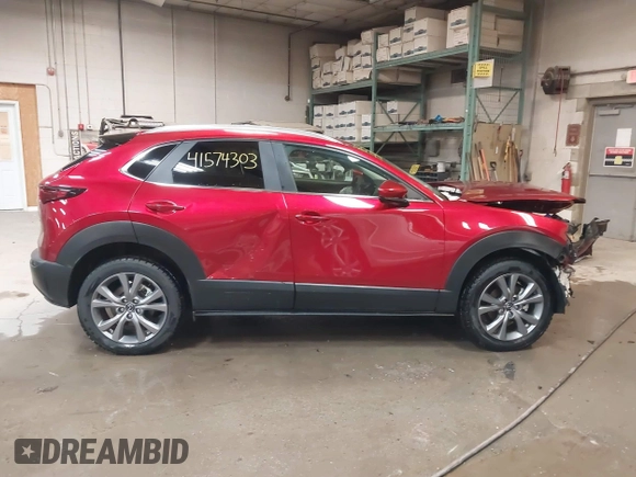 2024 Mazda CX-30 S Preferred with VIN 3MVDMBCM7RM685929, listed as a IAAI auction lot 41574303 with 7,928 mi miles and . Bid and sale history available at DreamBid. Image 13.