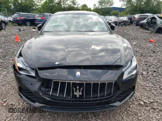 2018 Maserati Quattroporte S Q4 with VIN ZAM56YRA8J1280031, listed as a Copart auction lot 64515353 with 0 mi miles. Bid and sale history available at carsss.com. Image 5.
