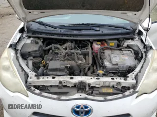 2012 Toyota Prius One with VIN JTDKDTB34C1025133, listed as a Copart auction lot 55520635 with Not Provided miles and Salvage Title. Bid and sale history available at DreamBid. Image 11.