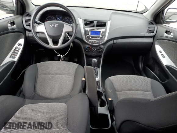 2014 Hyundai Accent GS with VIN KMHCT5AE4EU184401, listed as a Copart auction lot 54960195 with 135,134 mi miles and Clean Title. Bid and sale history available at carsss.com. Image 8.