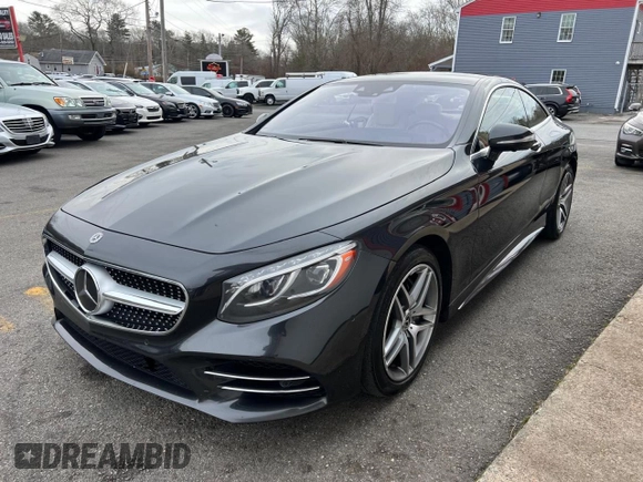 2019 Mercedes-Benz S-Class S 560 with VIN WDDXJ8GB0KA037165, listed as a Copart auction lot 41913785 with 163,094 mi miles and Clean Title. Bid and sale history available at carsss.com. Image 2.