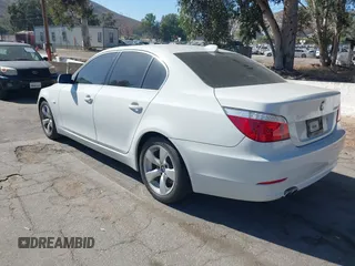 2008 BMW 5 Series 528i with VIN WBANU535X8CT06385, listed as a IAAI auction lot 42531603 with 90,002 mi miles and . Bid and sale history available at DreamBid. Image 3.