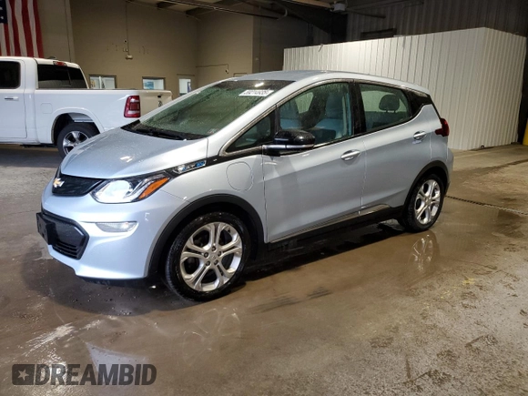 2017 Chevrolet Bolt EV LT z VIN 1G1FW6S09H4174042, wystawiony jako Copart lot #59214935 z przebiegiem 54 477 mil mil oraz Szkoda całkowita • Salvage title. Historia ofert i sprzedaży dostępna na DreamBid. Obrazek 1.