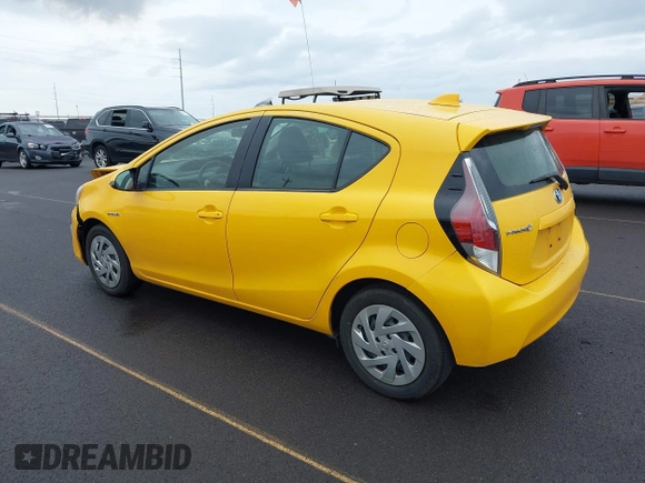 2016 Toyota Prius One with VIN JTDKDTB34G1124184, listed as a IAAI auction lot 41809631 with 97,895 mi miles and . Bid and sale history available at DreamBid. Image 3.