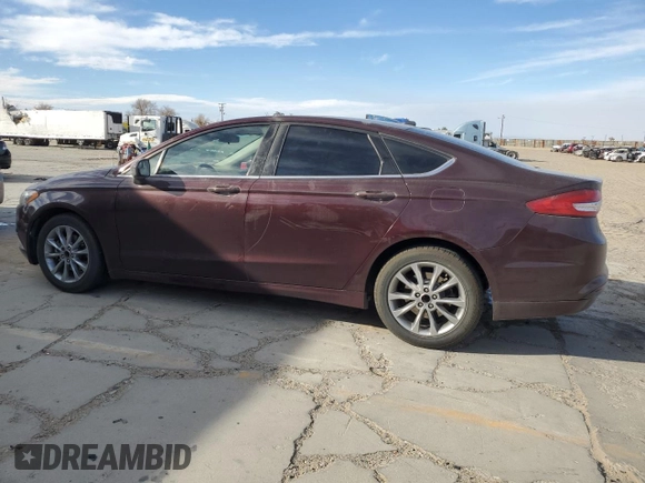 2017 Ford Fusion SE with VIN 3FA6P0H78HR399653, listed as a Copart auction lot 86915704 with 124,088 mi miles and Salvage Title. Bid and sale history available at DreamBid. Image 2.
