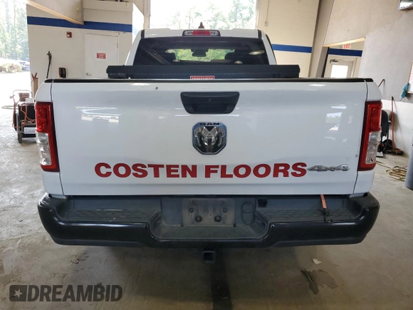 2021 Ram 1500 Tradesman with VIN 1C6RRFCG6MN671651, listed as a Copart auction lot 69068294 with 118,949 mi miles and Salvage title. Bid and sale history available at DreamBid. Image 6.