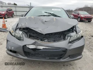 2013 Honda Civic Cpe LX with VIN 2HGFG3B51DH521795, listed as a Copart auction lot 43772055 with 83,740 mi miles and Salvage Title. Bid and sale history available at carsss.com. Image 5.
