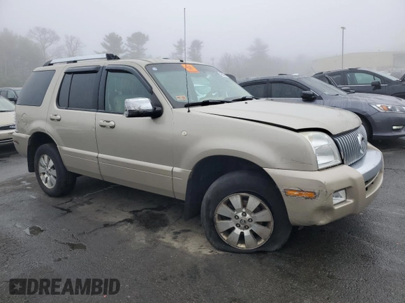 2006 Mercury Mountaineer Premier with VIN 4M2EU48856ZJ05708, listed as a Copart auction lot 47602565 with 227,370 mi miles and Salvage title. Bid and sale history available at DreamBid. Image 4.