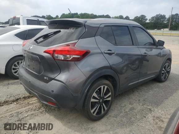 2020 Nissan Kicks SR with VIN 3N1CP5DV1LL484377, listed as a Copart auction lot 51981925 with 29,588 mi miles and Salvage Title. Bid and sale history available at carsss.com. Image 3.
