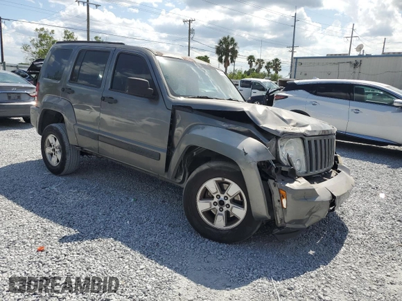 2012 Jeep Liberty Sport with VIN 1C4PJMAK6CW184266, listed as a Copart auction lot 55114825 with 131,312 mi miles and Clean Title. Bid and sale history available at carsss.com. Image 4.