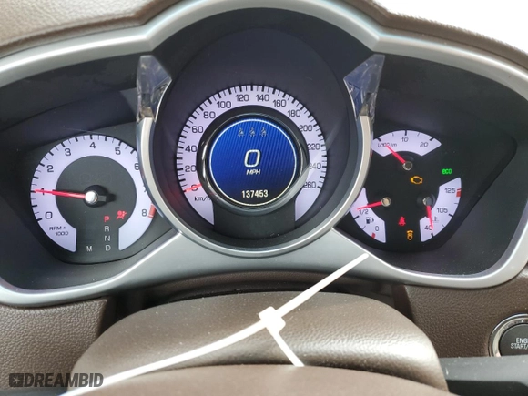 2012 Cadillac SRX Premium Collection with VIN 3GYFNFE30CS528551, listed as a Copart auction lot 45943985 with 137,453 mi miles and Salvage Title. Bid and sale history available at carsss.com. Image 9.